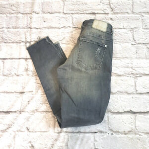 Zara Basic Denim Dept Gray Jeans size 4